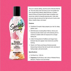 Supre Tan tanning lotion